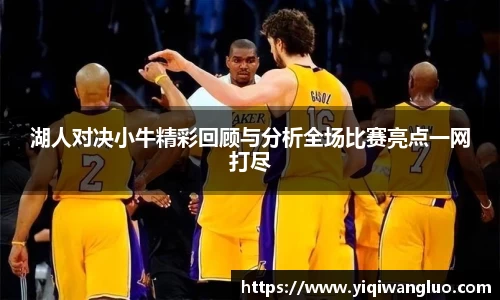 湖人对决小牛精彩回顾与分析全场比赛亮点一网打尽